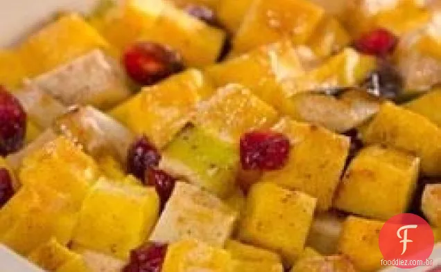 Becel ® Holiday Butternut Squash com maçã e Cranberries