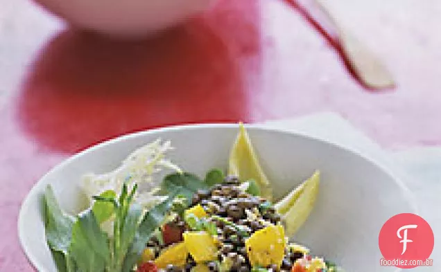 Salada De Lentilha De Limão