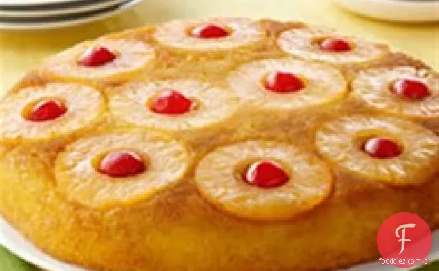Bolo de abacaxi de cabeça para baixo da DOLE®