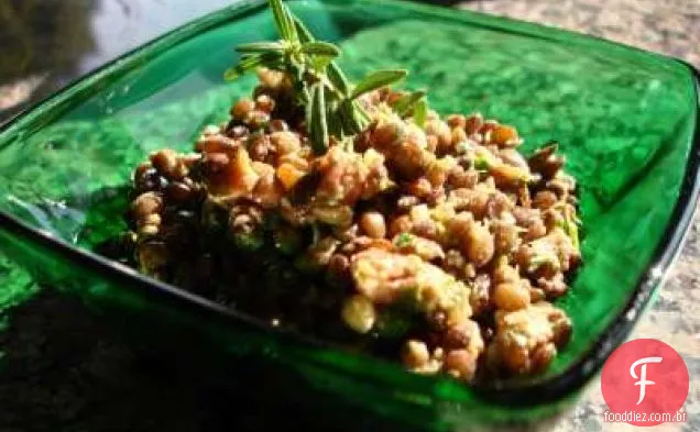 Salada De Lentilha Francesa Romântica