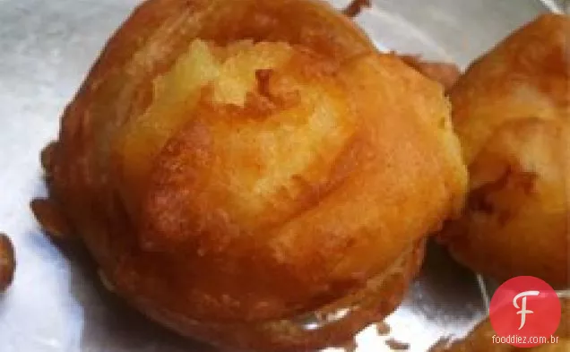 Incrível Puffed Camarões Fritos