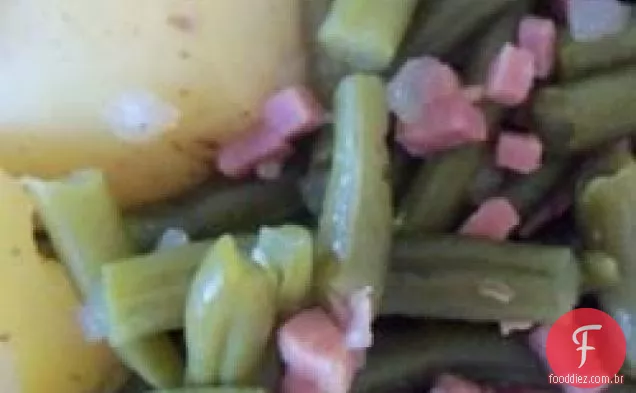 Feijão De Corda Temperado De Verão