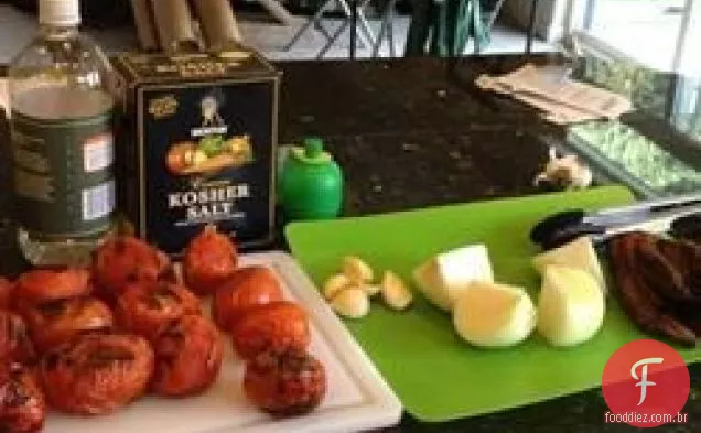 Salsa Assada Com Fita Vermelha