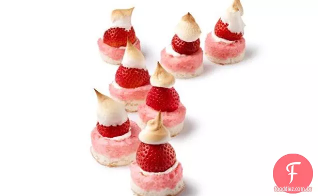 Mini Torrado Morango Shortcakes