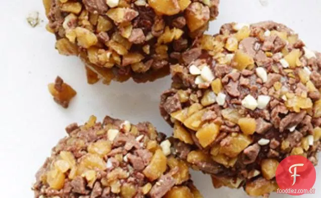Trufas De Chocolate Expresso Com Caramelo