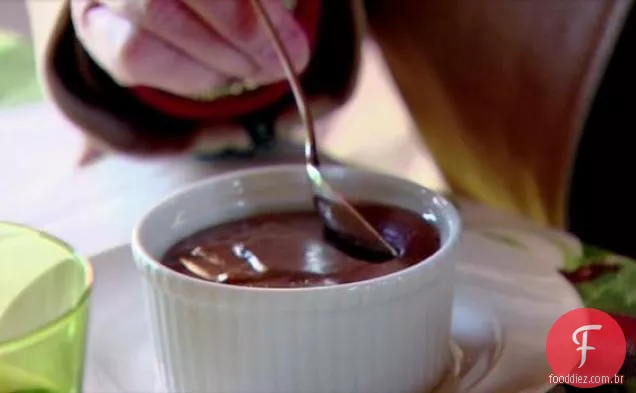 Pudim De Chocolate Duplo