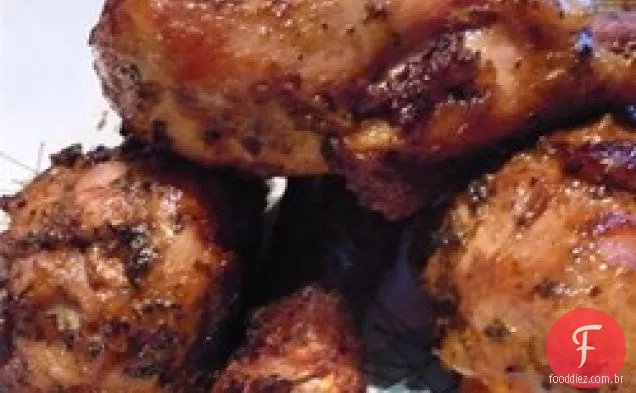 As baquetas de papcinna grelhadas de Fabienne