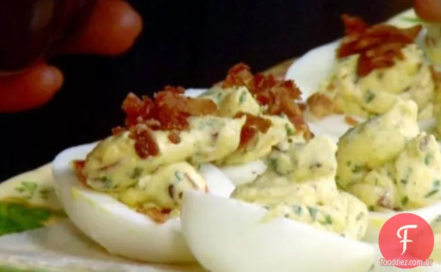 BLT Deviled Eggs