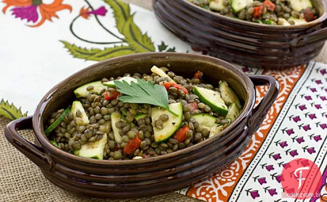 Salada De Lentilha Francesa Herbed