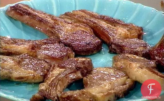 Costeletas De Cordeiro Com Costela Marinada