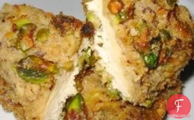 Frango Com Crosta De Pistache