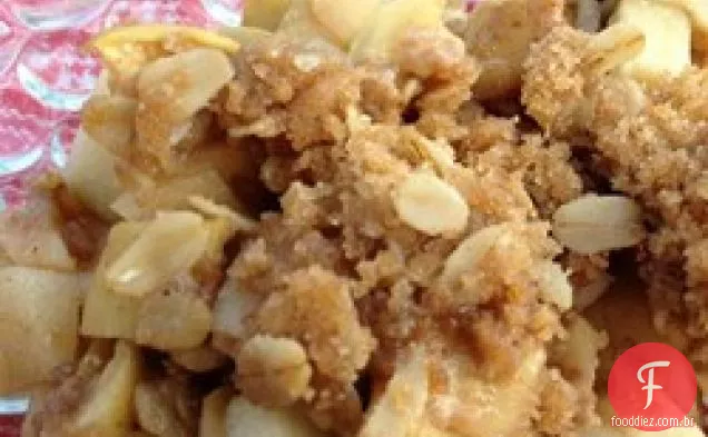 Vovó doce-e-Torta de maçã crocante