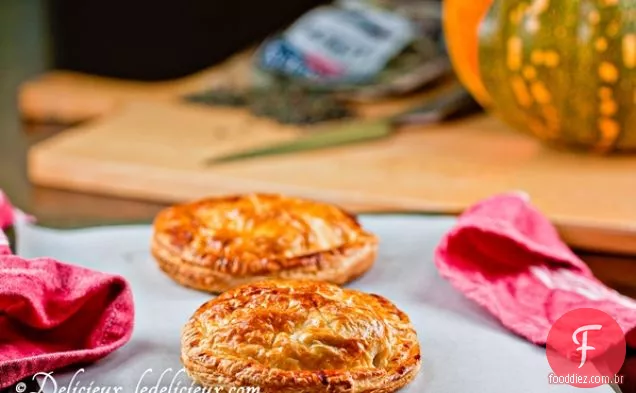 Abóbora Assada, Lentilha E Feta Pithivier