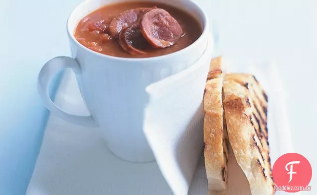 Sopa Picante De Lentilha E Chouriço