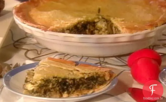 Spanakopita (Torta Grega De Espinafre)