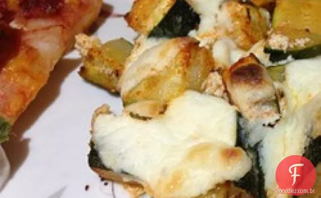 Caçarola de abobrinha e ricota