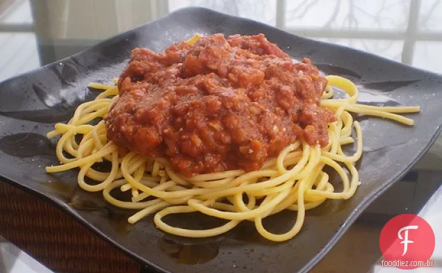 Anne's Lentil Bologn-molho fácil