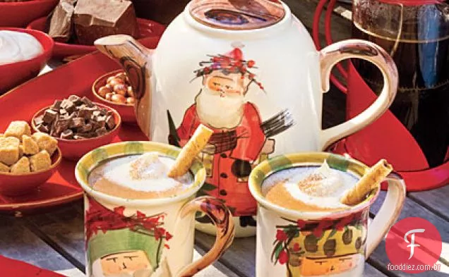 Chocolate Quente Com Licor De Amêndoa