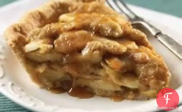 Torta De Maçã Caramelo