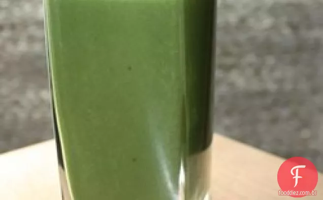 Café Da Manhã Banana Verde Smoothie