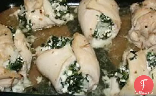 Queijo Cottage Espinafre Frango