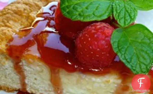 Bolo De Café Cheesecake De Prato Fundo