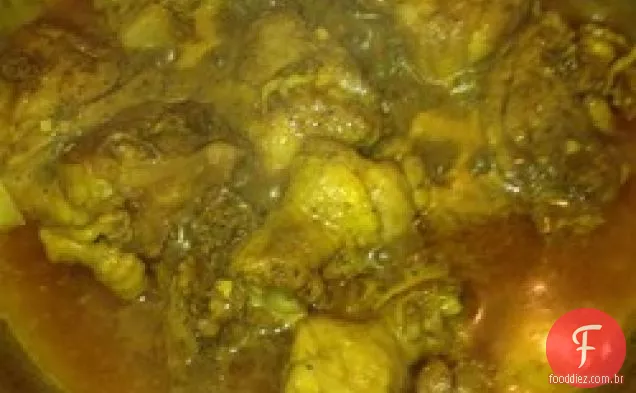Frango Com Curry Da Índia Ocidental