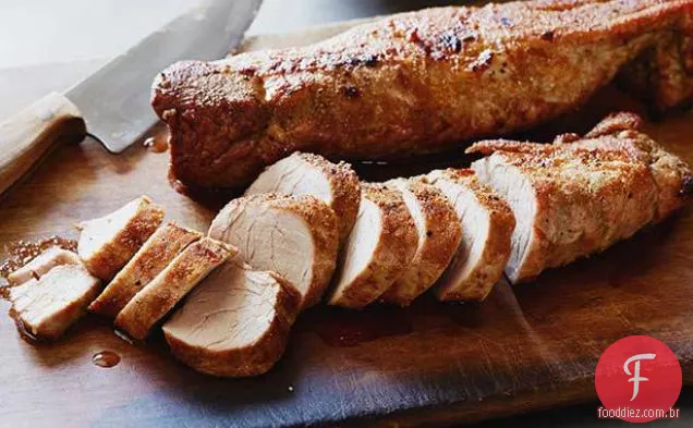 Lombo de porco com Chipotle-Maple Mop