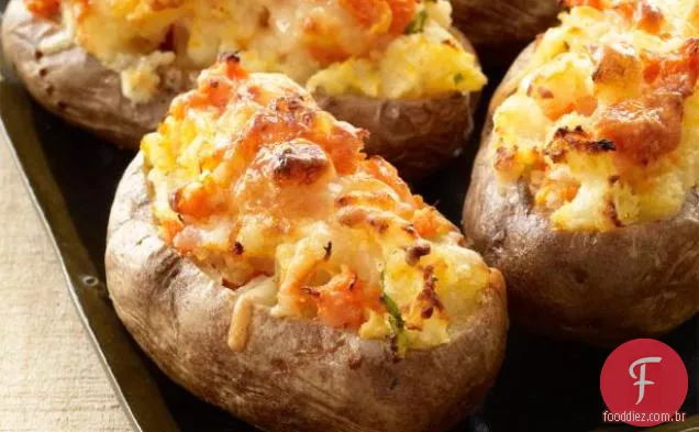Batatas Recheadas Marmorizadas