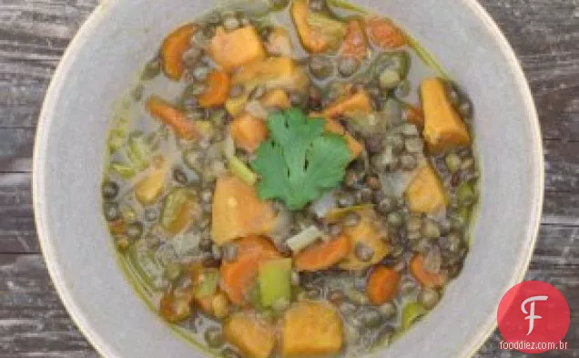 Sopa De Lentilha Com Inhame