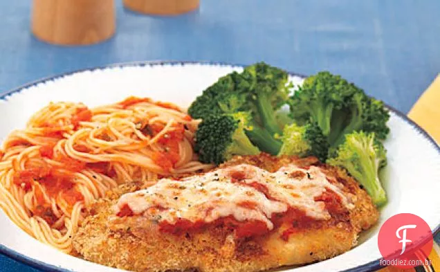 Costeletas De Porco Parmigiana