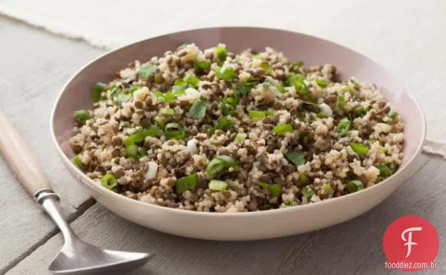 Salada De Quinoa De Lentilha