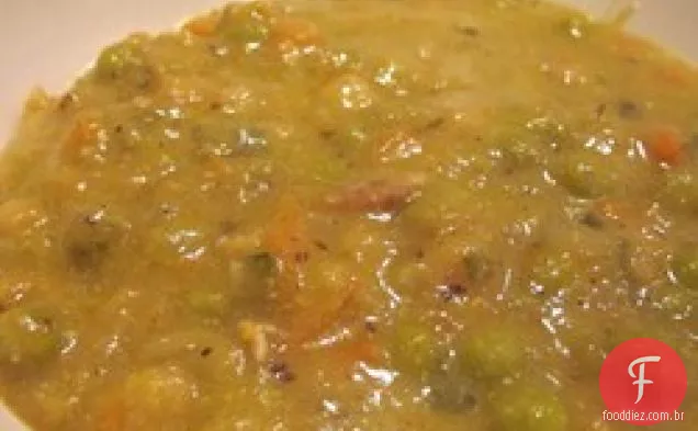 Sopa de ervilha da Sarah