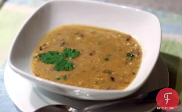 Sopa De Lentilha Vermelha