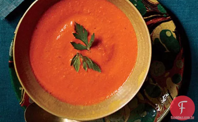 Smoky Bell Pepper Soup