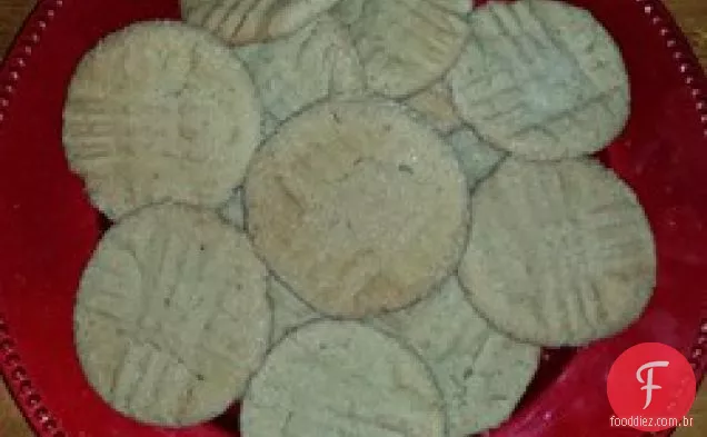 Biscoitos De Manteiga De Amendoim