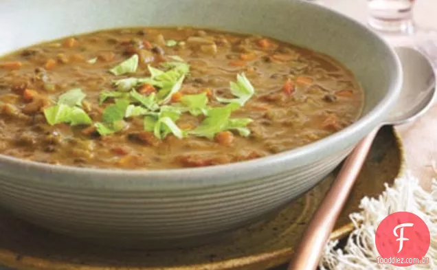 Sopa De Lentilha Francesa