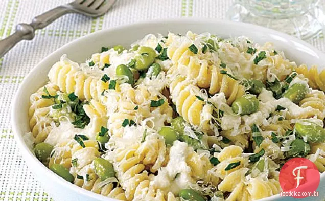 Macarrão com Ricota e Edamame