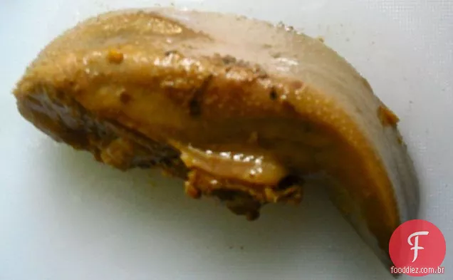 Os Pedaços Desagradáveis: Confit De Língua De Porco Com Salada De Lentilha Quente