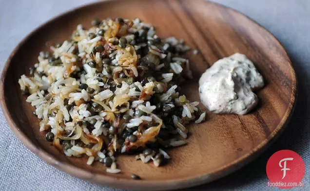 Mujaddara Com Iogurte Temperado