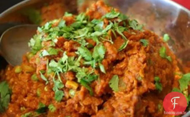Curry De Lentilha Vermelha