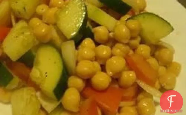 Salada De Grão De Bico