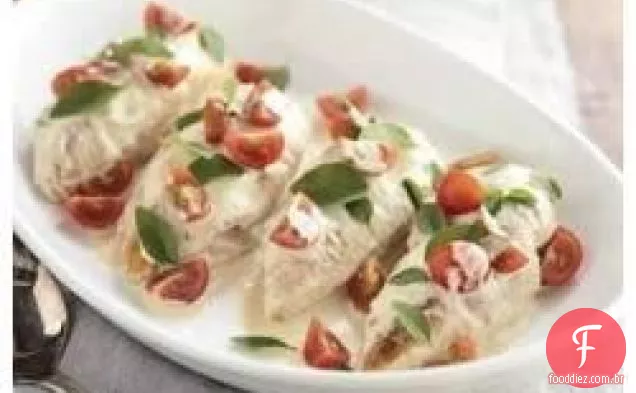 Frango em molho cremoso