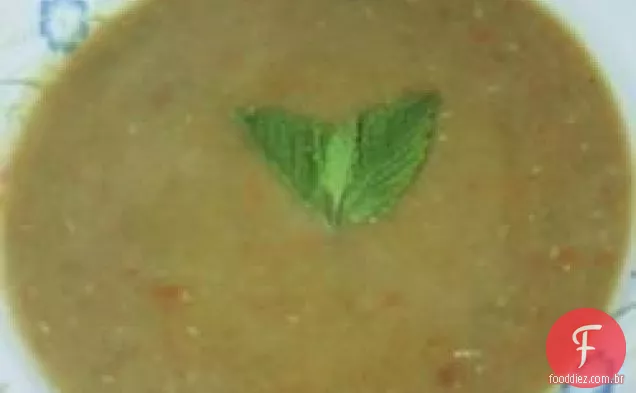 Sopa De Legumes De Lentilha