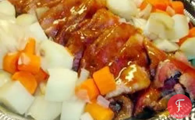 Carne Enlatada Envidraçada Com Lentilhas