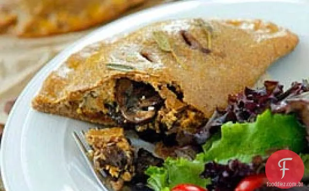 Torta De Abóbora E Cogumelo
