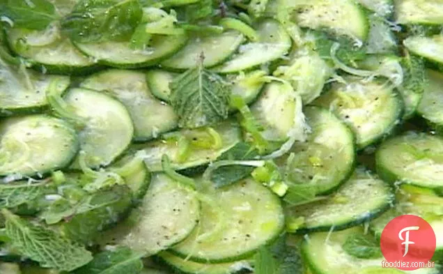 Abobrinha Carpaccio