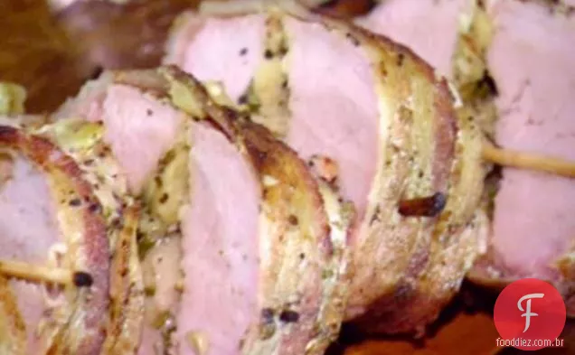 Carne De Porco Recheada