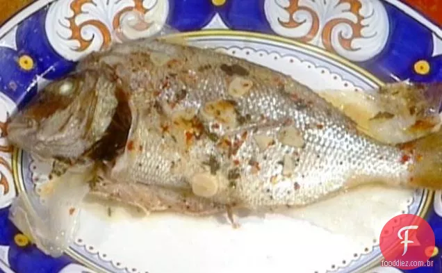 Orata al Cartoccio: Bream em um pacote