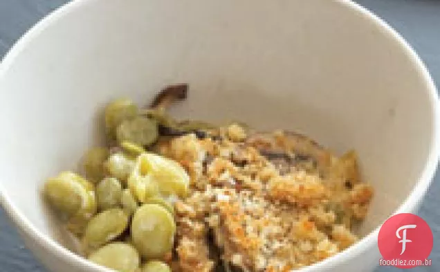 Gratinado Cremoso Do Feijão De Lima